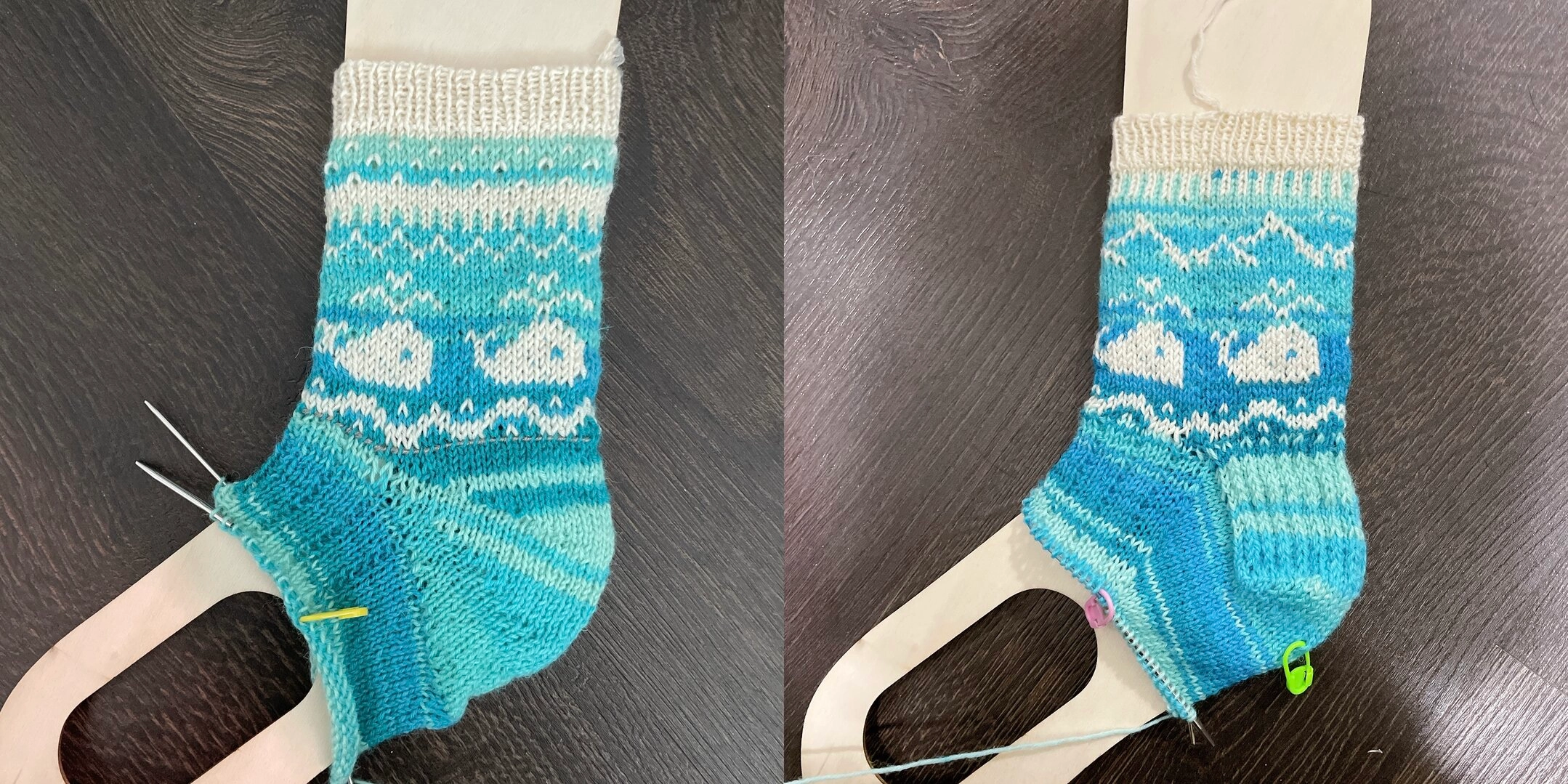 Figure 1: Left: 1st version; Right: 2nd version